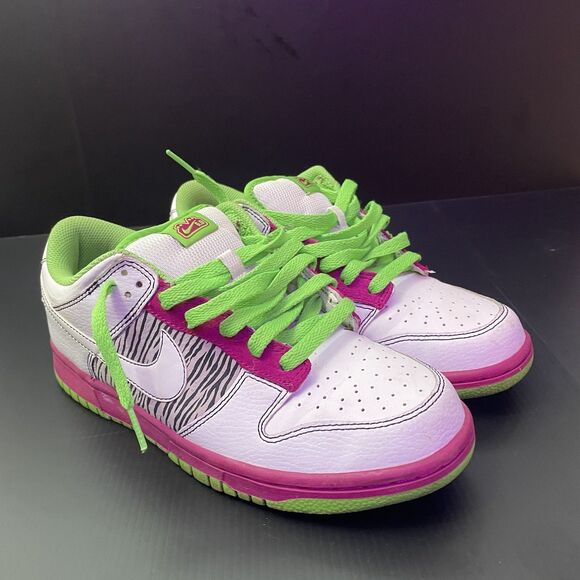 VINTAGE 2008 Nike DUNK LOW 6.0 SE RAVE Size 9 PRE-OWNED 8/10 CONDITION NO BOX - Picture 1 of 13